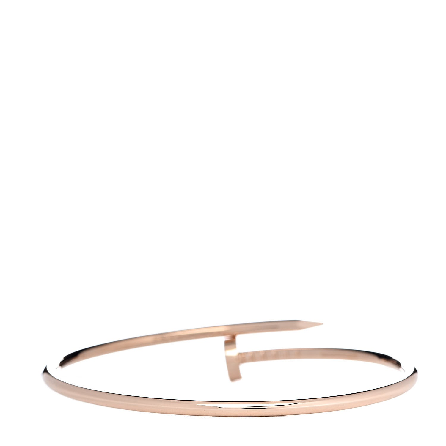 Cartier 18K Pink Gold Small Juste Un Clou Bracelet 16 3 of 5
