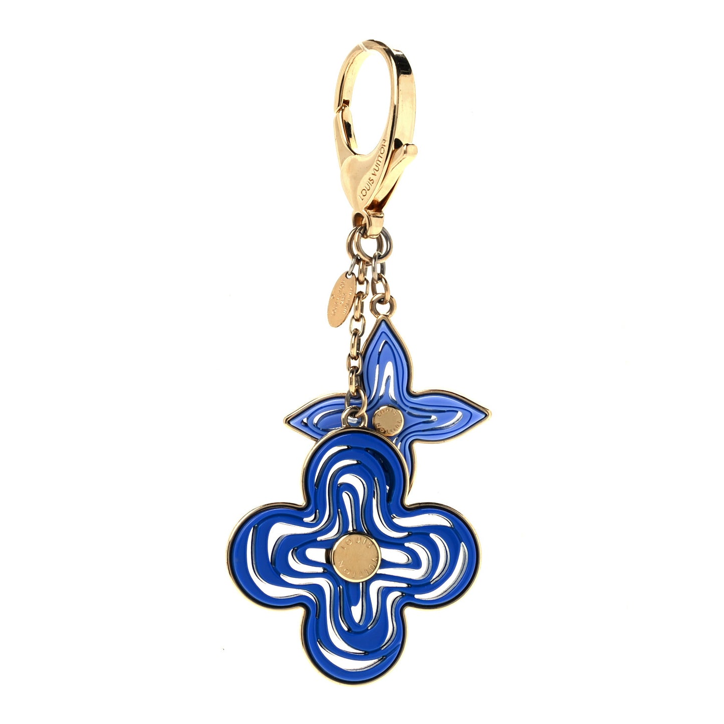 Resin Naif Bag Charm Blue