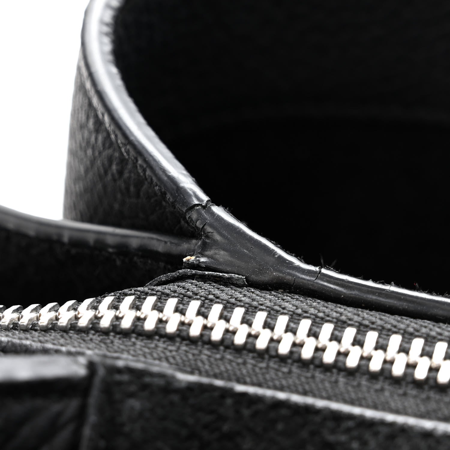 Celine Baby Grained Calfskin Medium Tri-Fold Bag Black 13 of 13