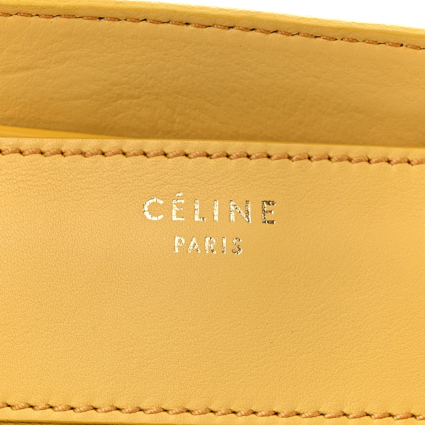 Smooth Calfskin Mini Luggage Citron