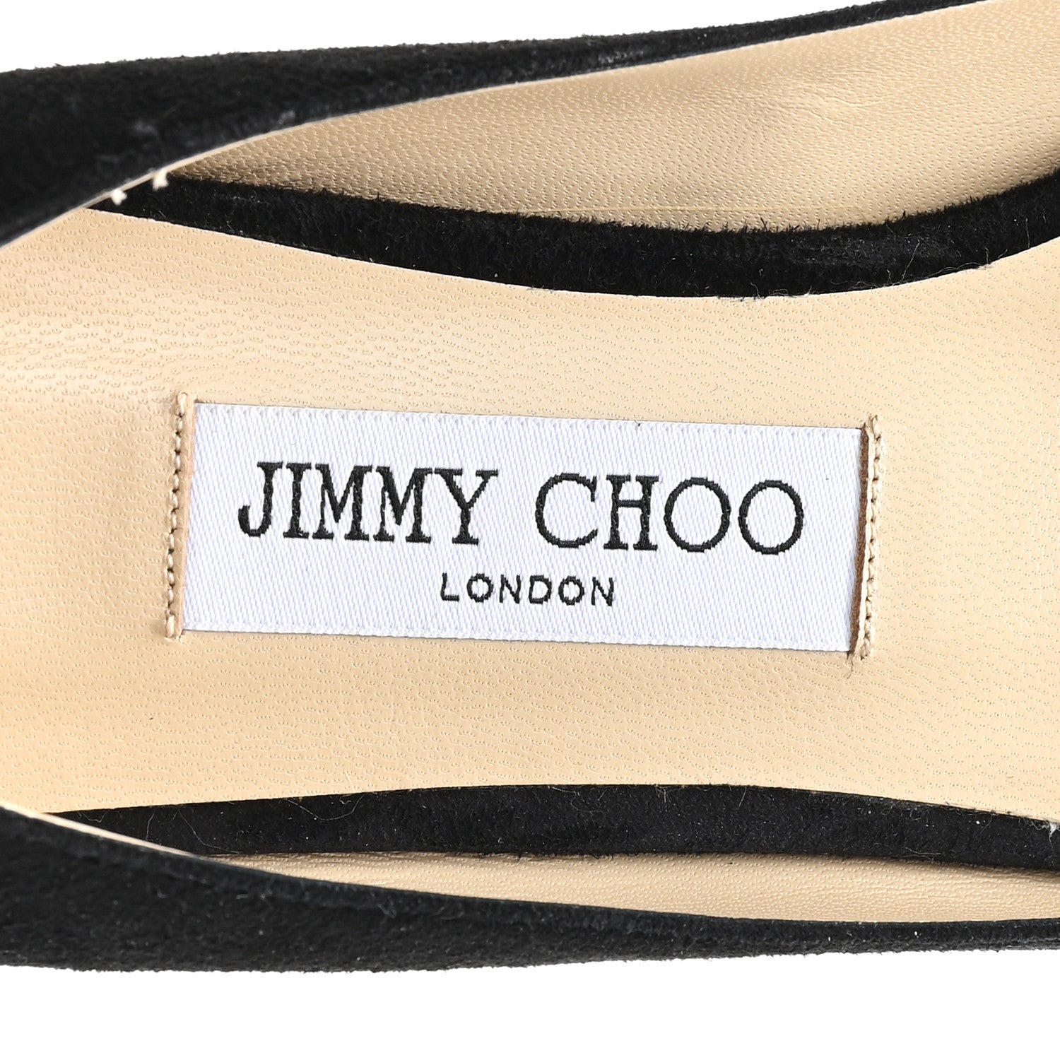 Jimmy Choo Suede Love Flats 39 Black 7 of 9