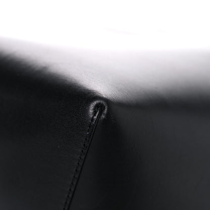 Mansur Gavriel Vegetable Tanned Calfskin Bucket Bag Black Royal 9 of 22