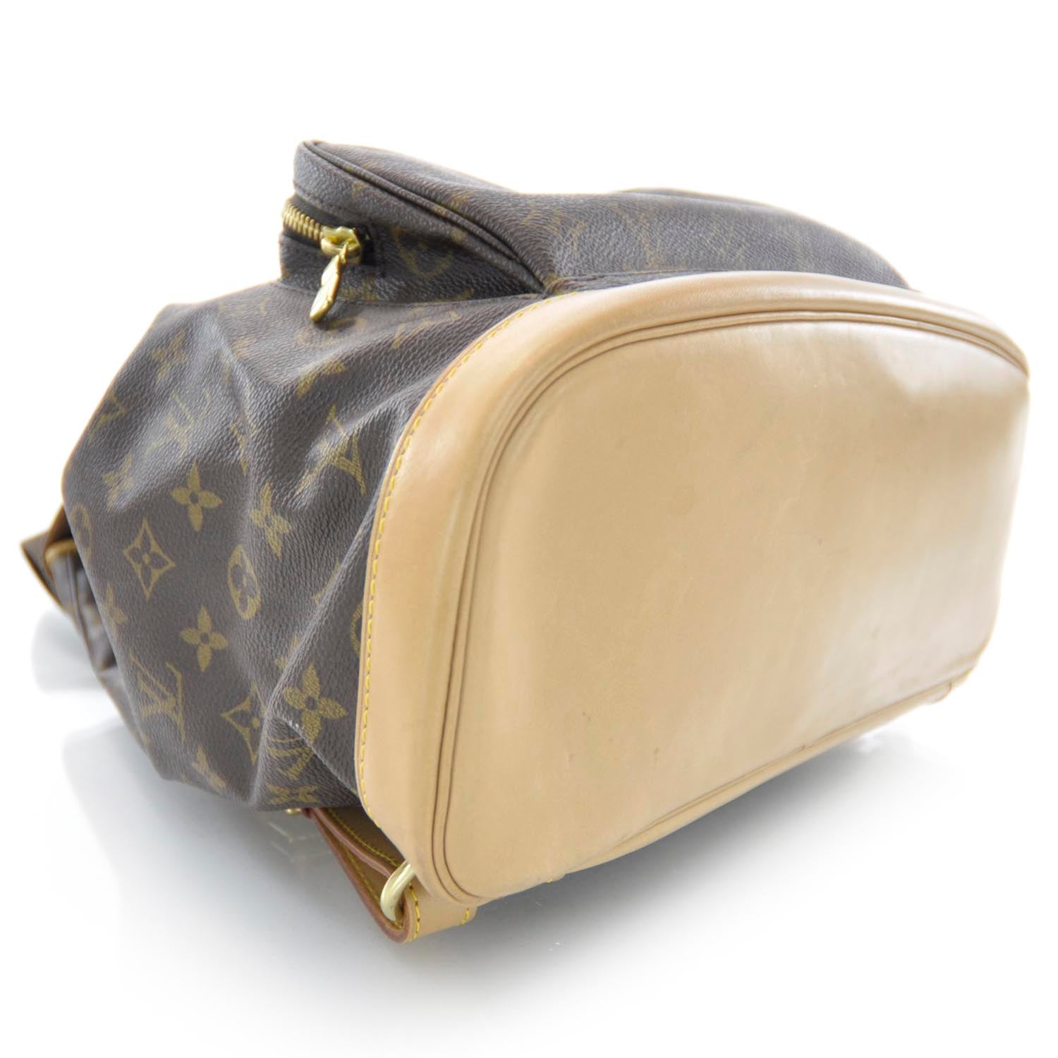 Louis Vuitton Monogram Montsouris GM Backpack 4 of 8