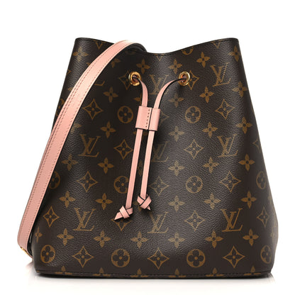 Louis Vuitton Monogram Neonoe MM Rose Poudre 1 of 8