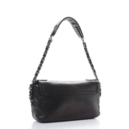 Chanel Metallic Glazed Caviar Small Pocket In The City Shoulder Bag Bronze 3 of 10
