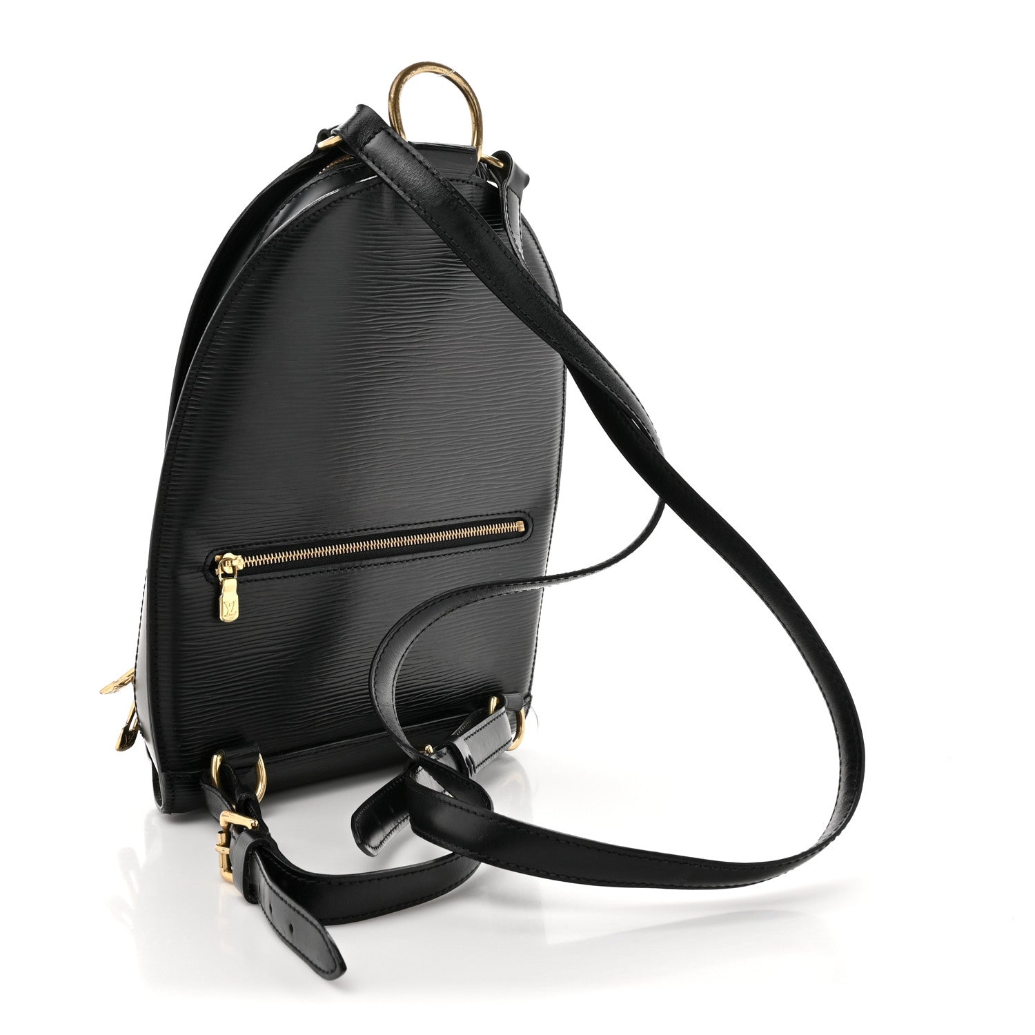 Louis Vuitton Epi Mabillon Backpack Black 3 of 12