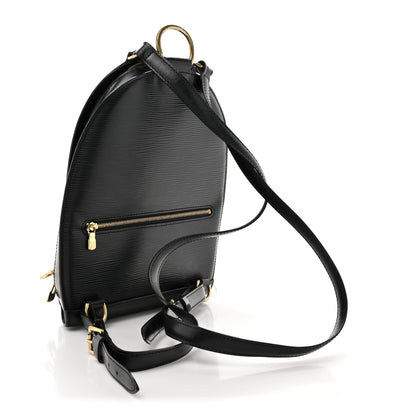 Louis Vuitton Epi Mabillon Backpack Black 3 of 12