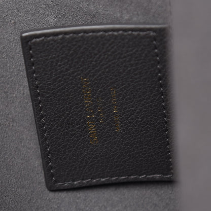 Saint Laurent Calfskin Large Shopping Tote Asphalt 11 of 12