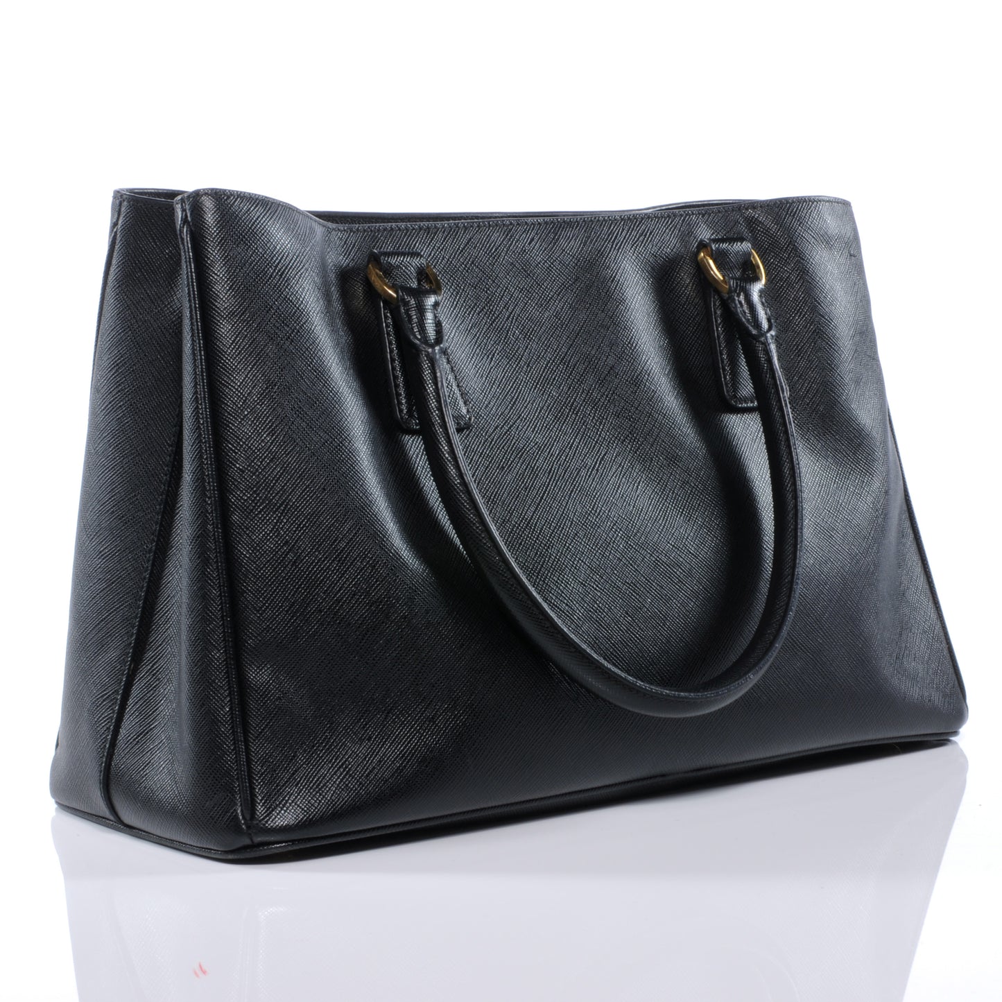 Saffiano Lux Tote Black