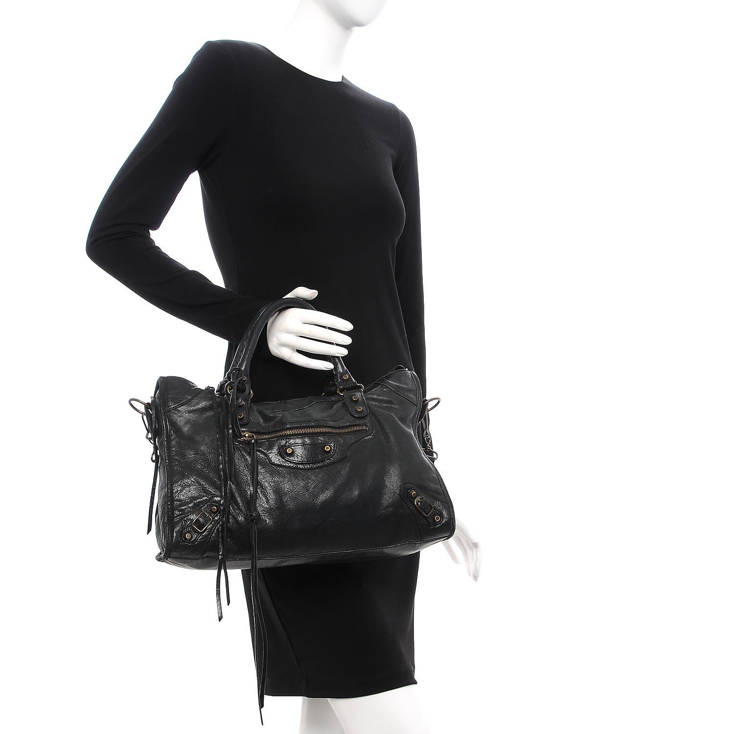 Balenciaga Agneau Classic Hardware City Black 3 of 20