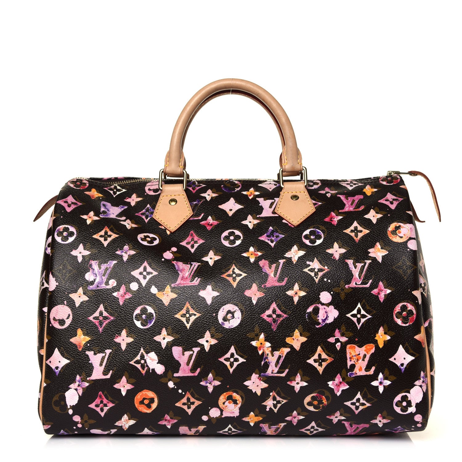 Louis Vuitton Watercolor Aquarelle Speedy 35 Brown 1 of 5