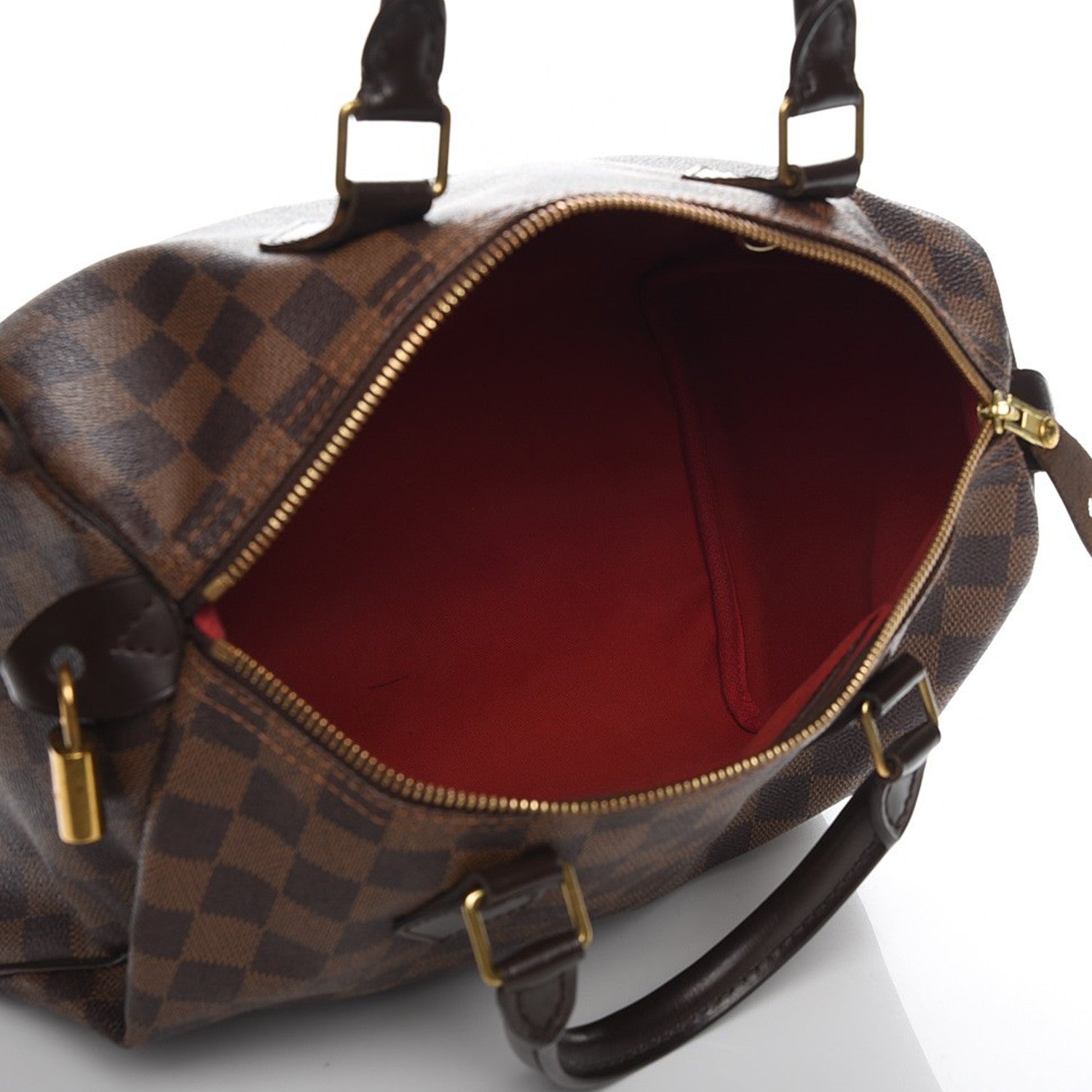 Louis Vuitton Damier Ebene Speedy 30 5 of 10