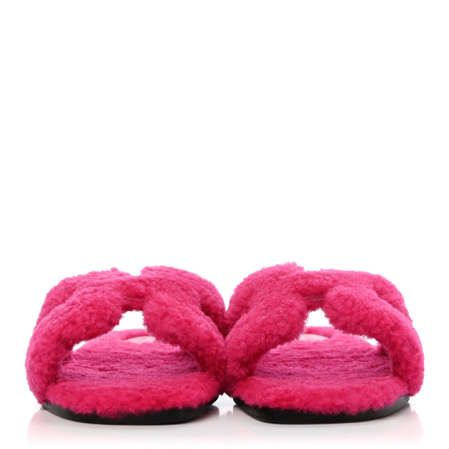 Woolskin Oran Sandals 38 Rose Fuchsia