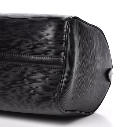 Louis Vuitton Epi Speedy 30 Black 9 of 12