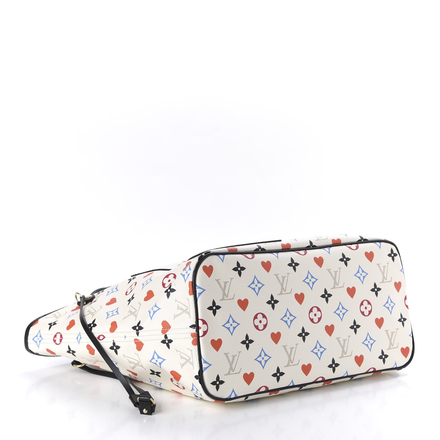 Louis Vuitton Game On Neverfull MM White 4 of 11