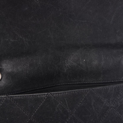 Chanel Caviar Quilted CC Single Flap Black 8 of 13