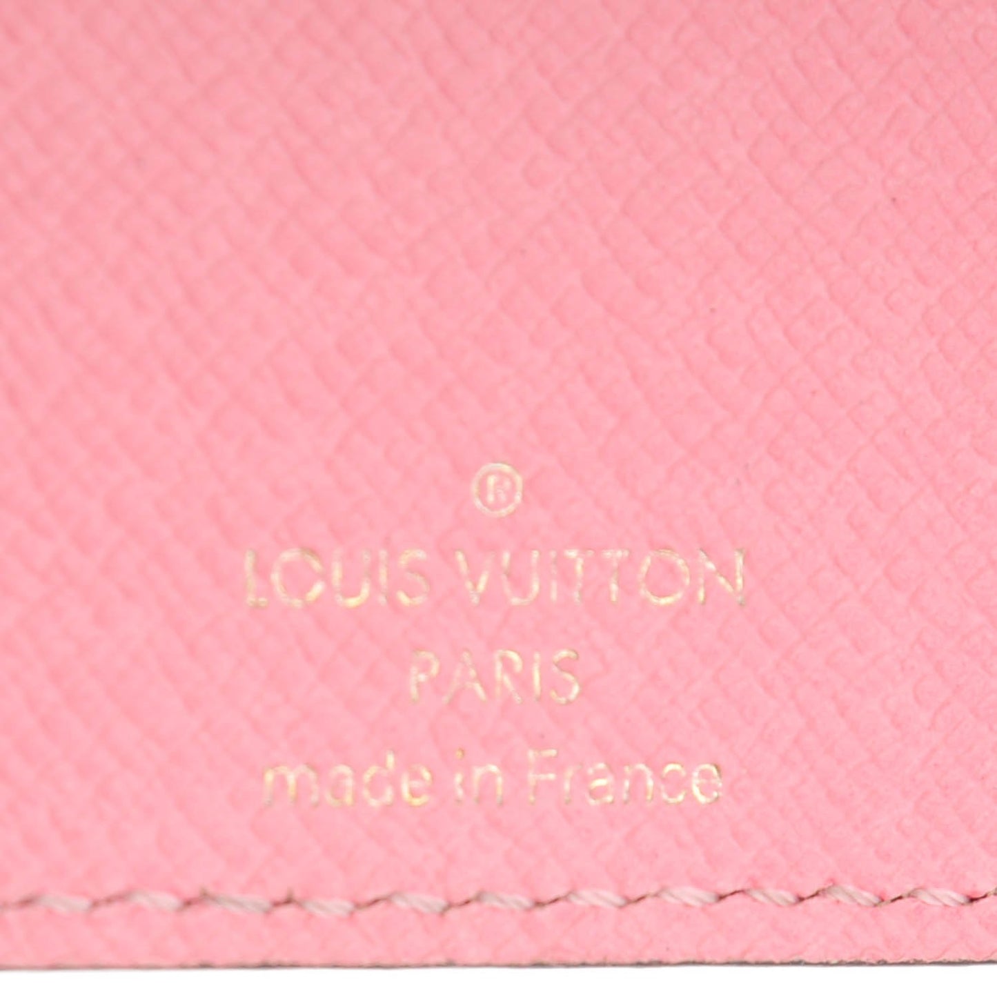 Monogram Illustre Bag Charm Key Ring Rose