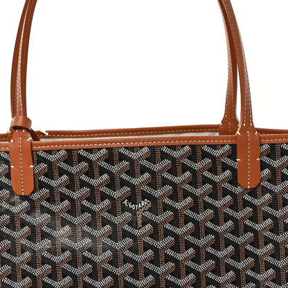 Goyard Goyardine Saint Louis GM Black Gold 9 of 11