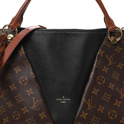 Louis Vuitton Monogram V Tote MM Black 7 of 9