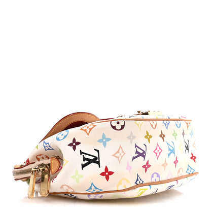 Louis Vuitton Monogram Multicolor Gracie MM White 4 of 10