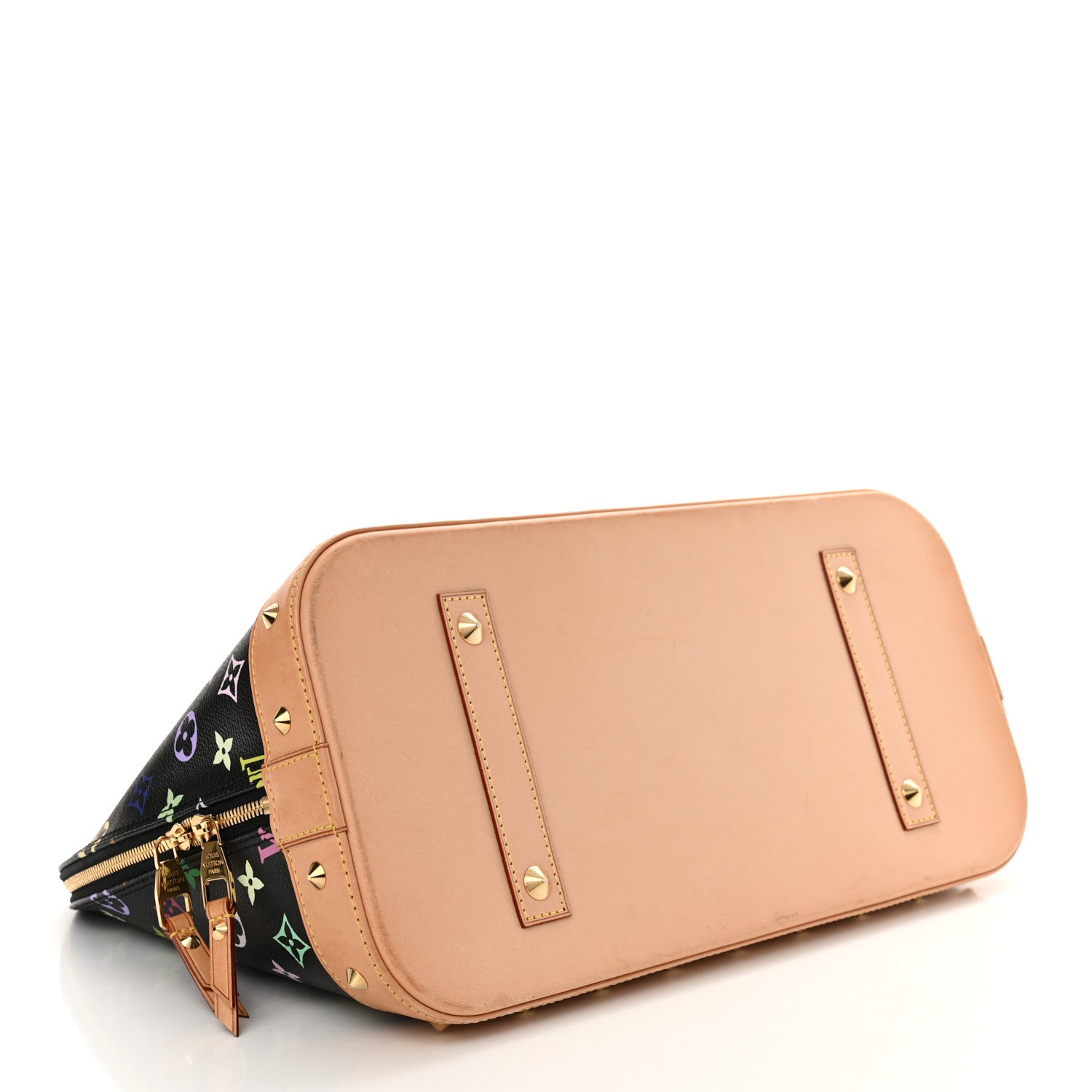 Louis Vuitton Monogram Multicolor Alma GM Black 3 of 11