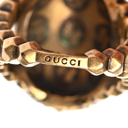 Gucci Crystal Pineapple Motif Ring M 3 of 4
