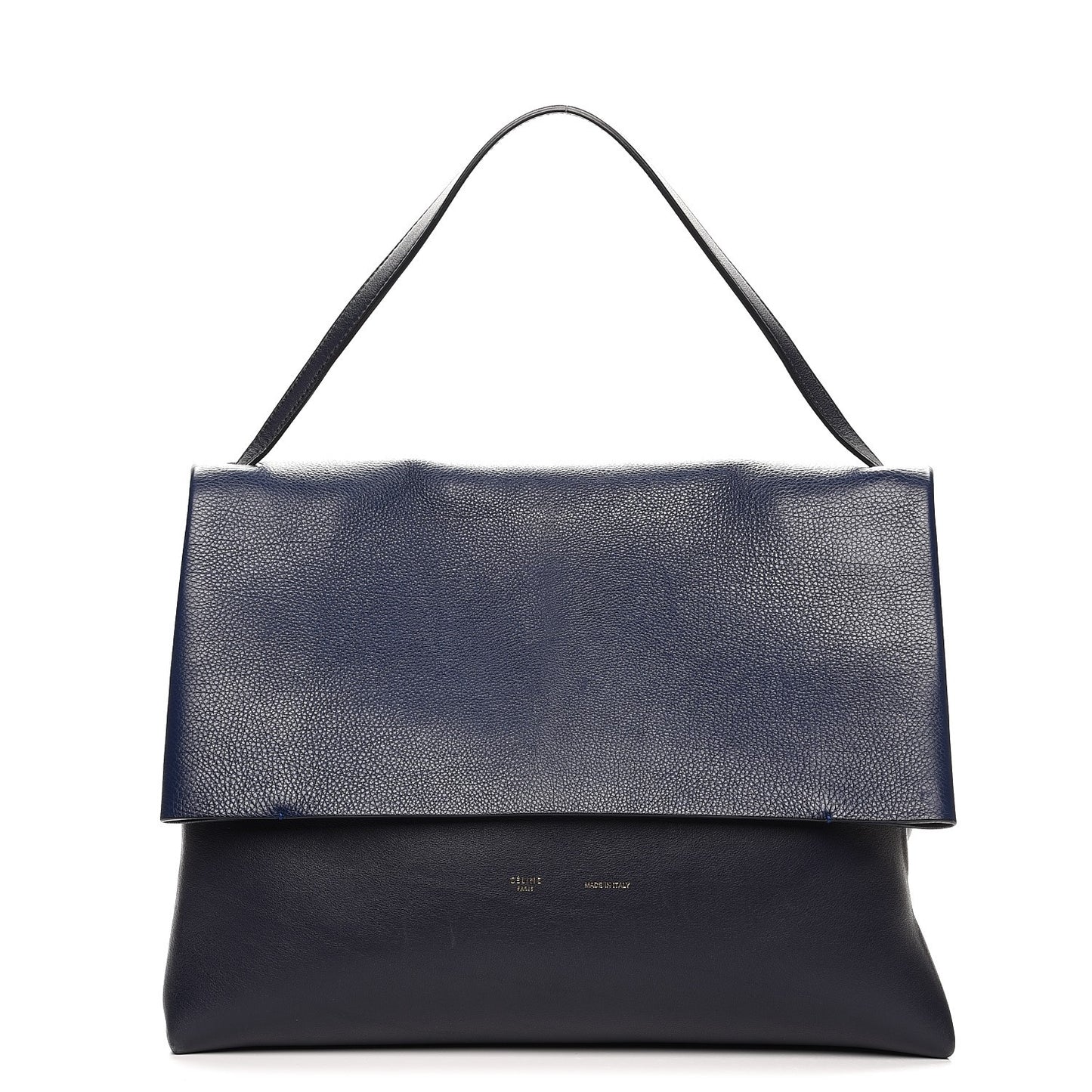Baby Calfskin All Soft Shoulder Bag Ink
