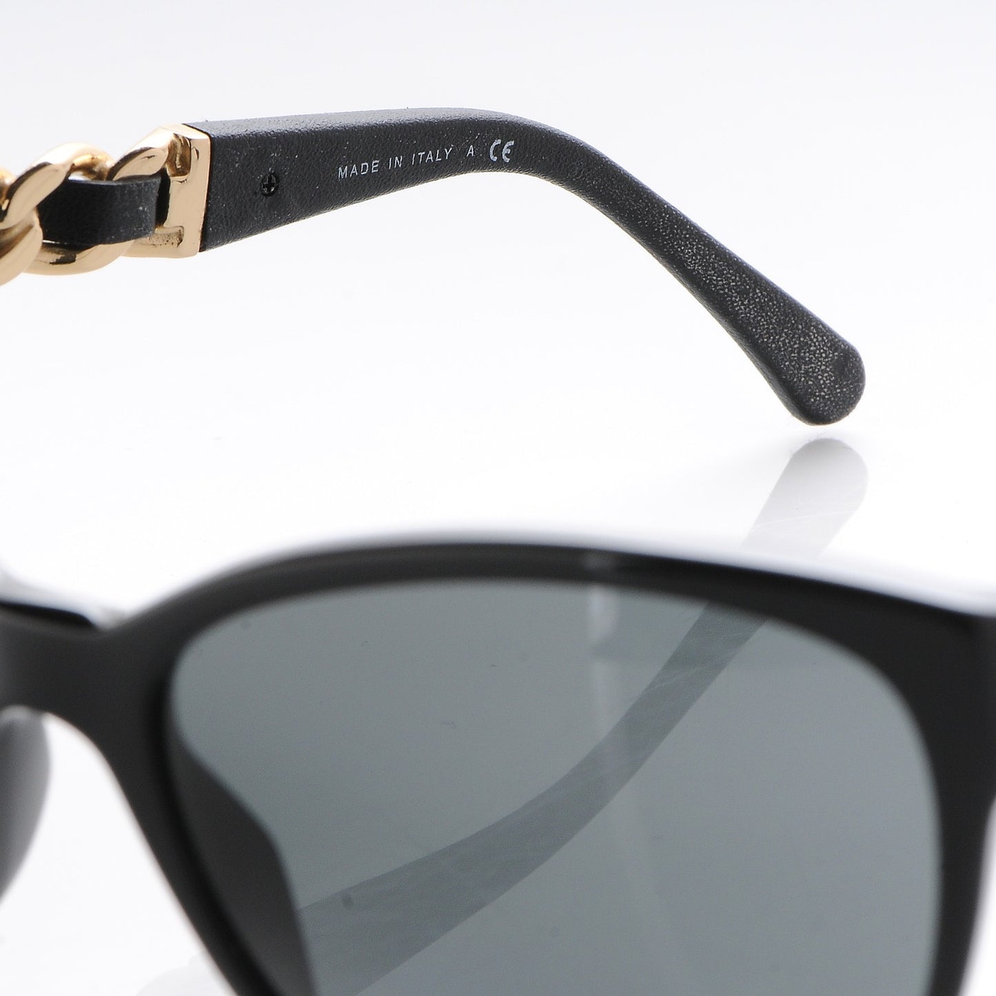 CC Chain Sunglasses 5215Q Black