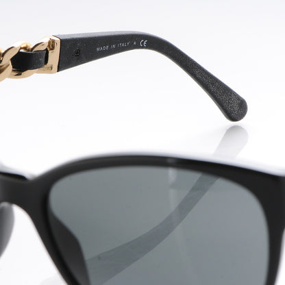 Chanel CC Chain Sunglasses 5215Q Black 6 of 8