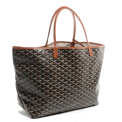 Goyard Goyardine Saint Louis GM Black Gold 3 of 10