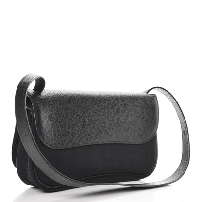 Hermes Vache Liegee Toile Sac Colorado PM Black 3 of 14