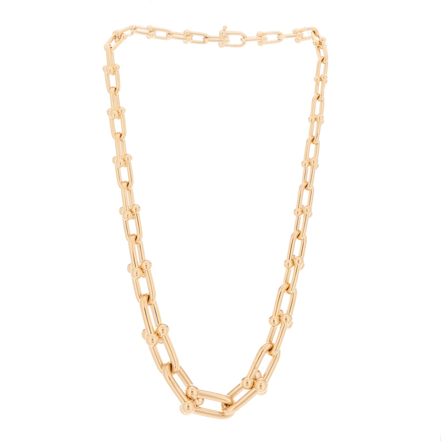 18K Rose Gold HardWear Graduated Link Necklace