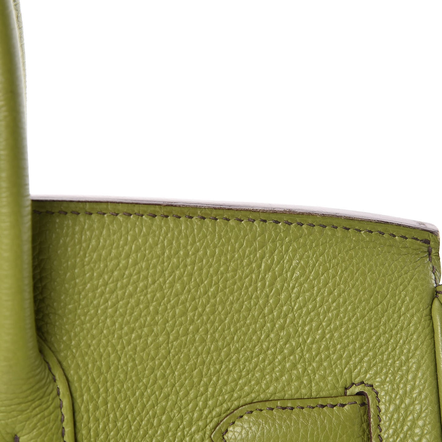 Togo Birkin 35 Vert Anis