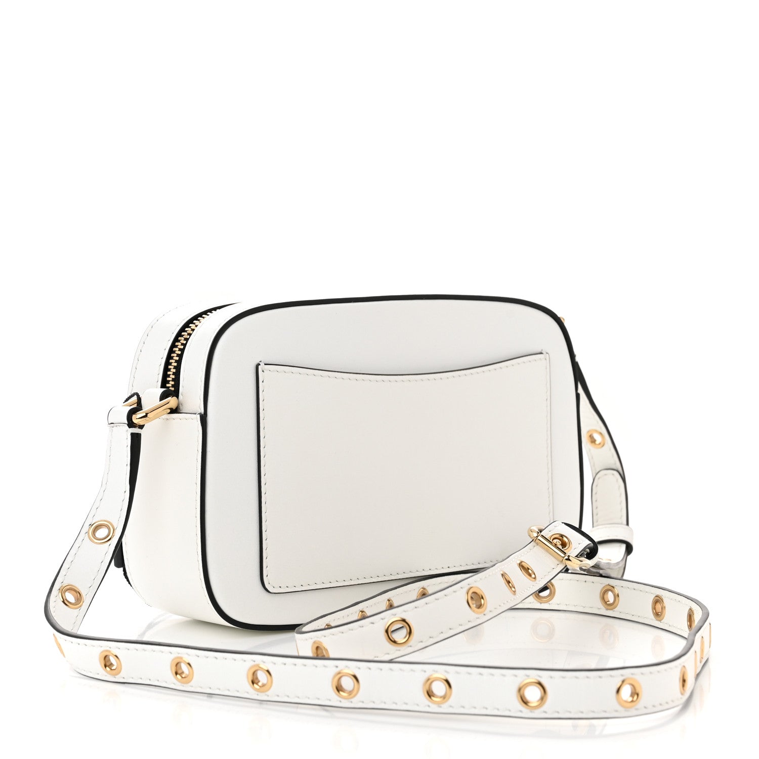 Dolce & Gabbana Calfskin Hot Stuff DG Logo 3.5 Crossbody Bag White 3 of 9