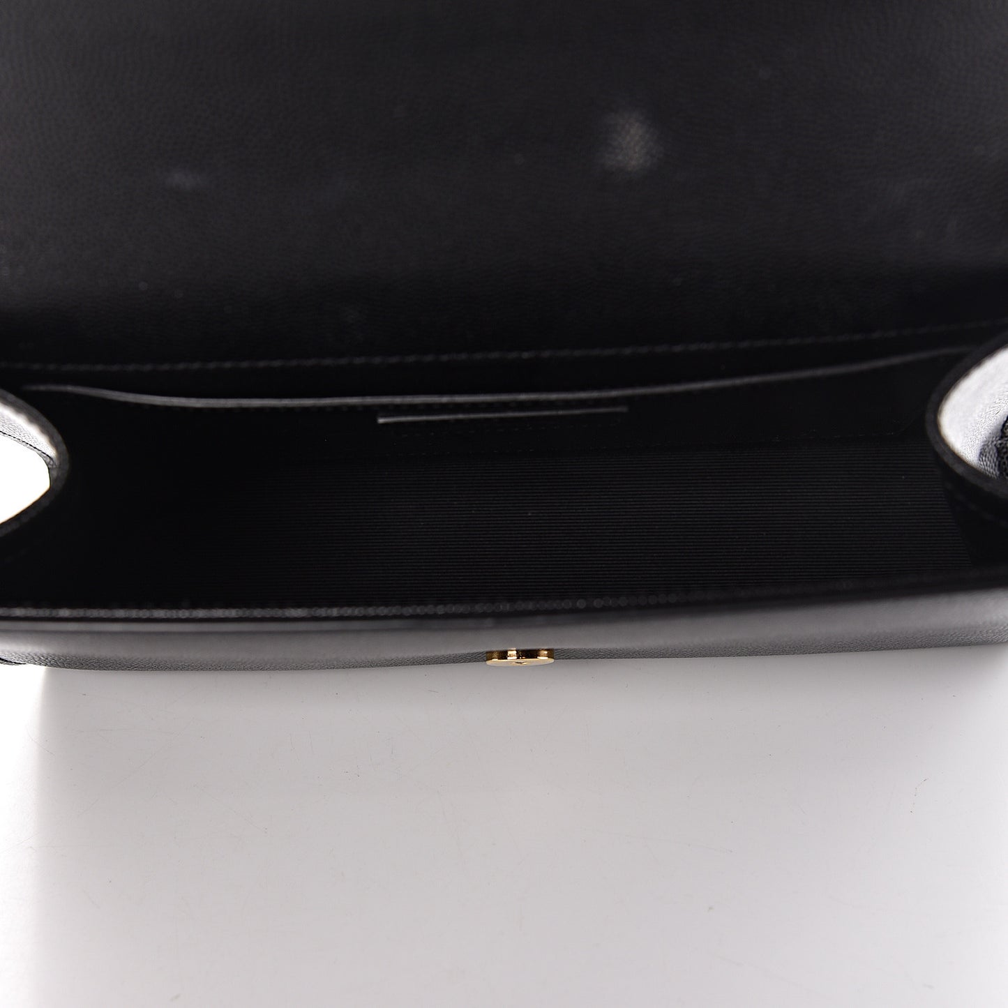 Grain De Poudre Medium Classic Monogram Kate Satchel Black