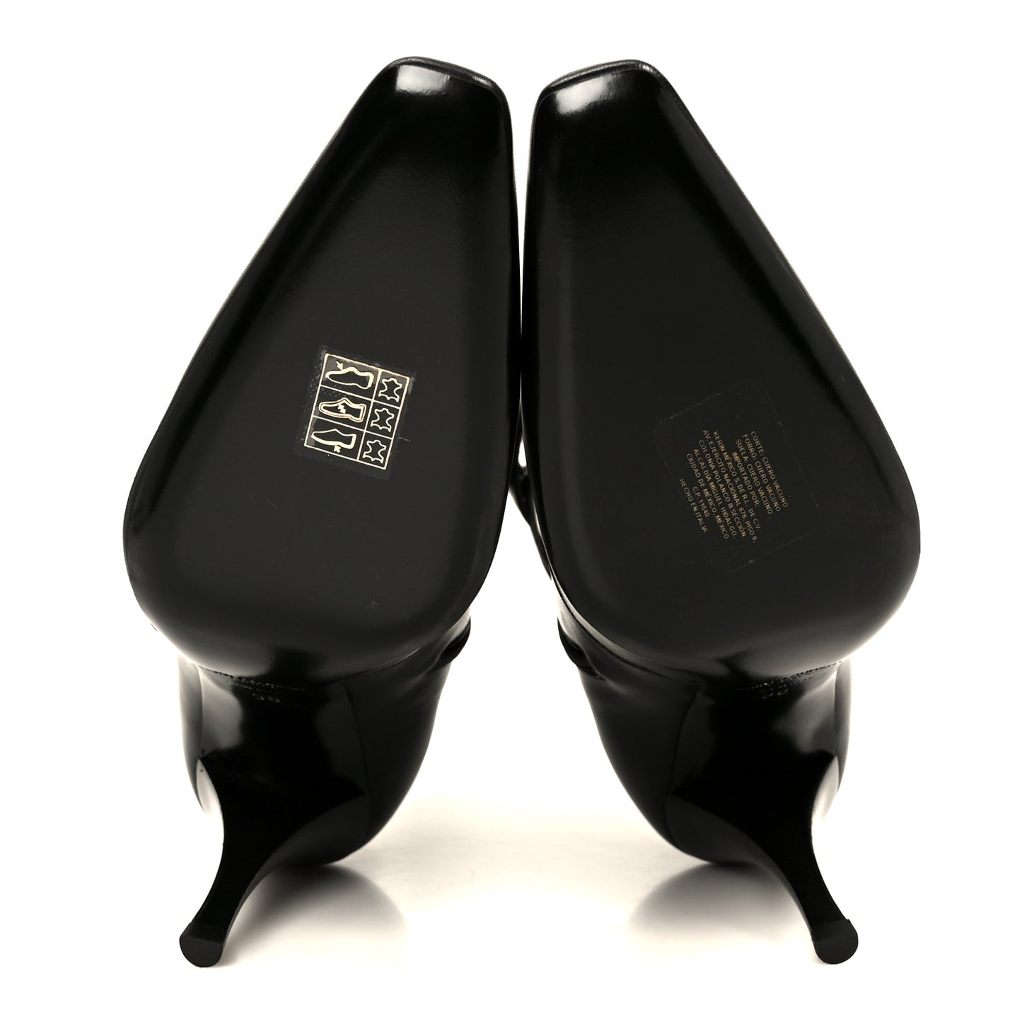 Goatskin Crystal Buckle Claude 90 Ankle Booties 38 Black