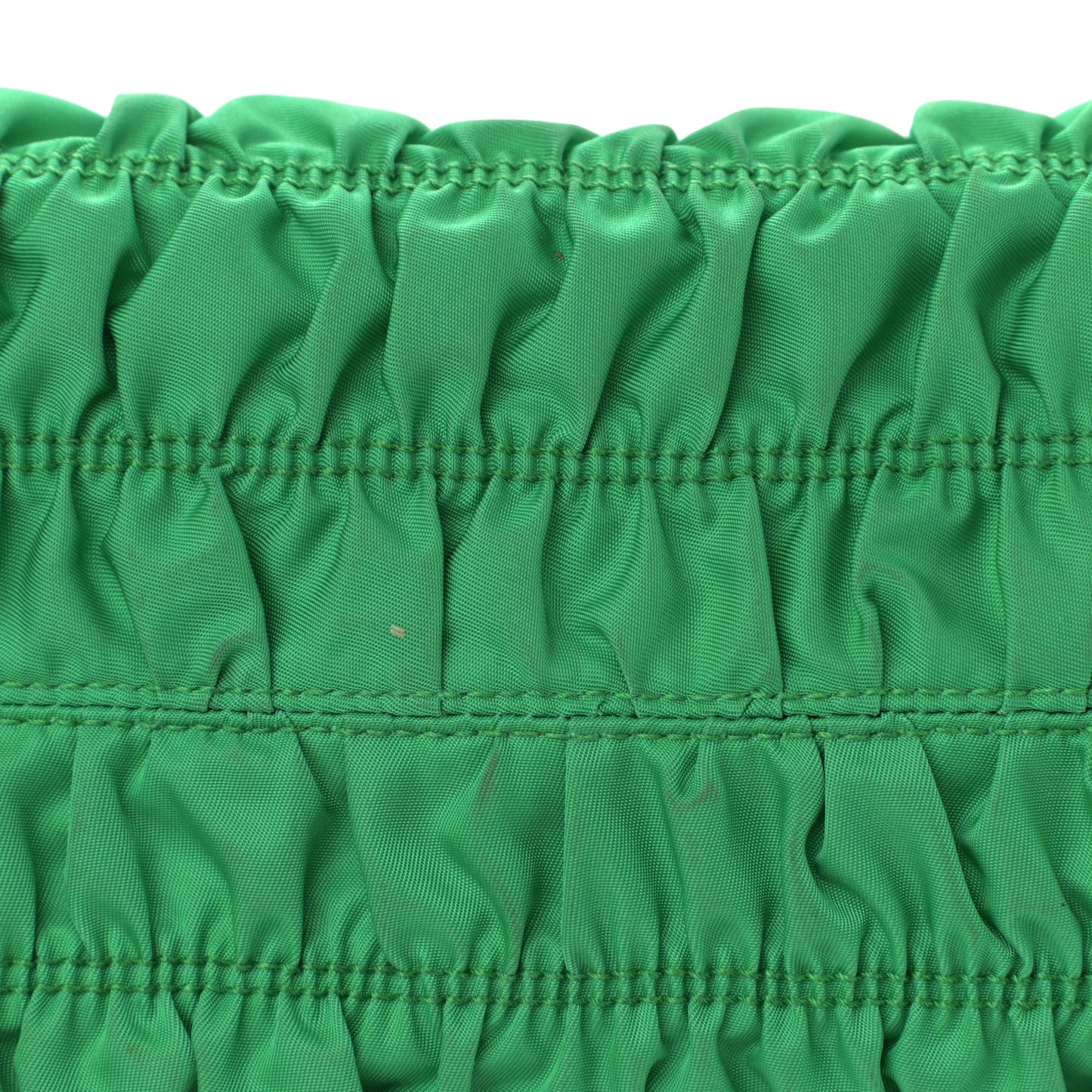 Tessuto Nylon Gaufre Tote Menta