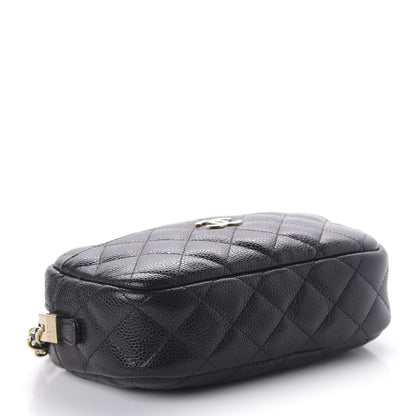 Chanel Caviar Quilted Camera Case Black 4 of 11