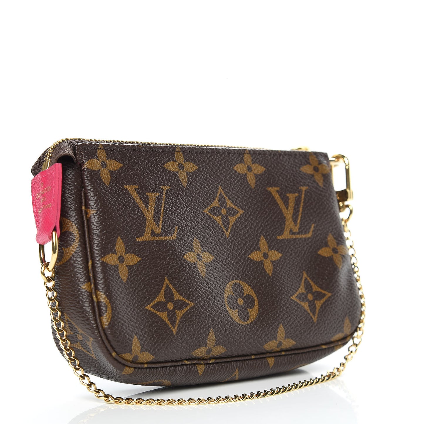 Monogram 2019 Christmas Animation Mini Courchevel Pochette Accessories Fuchsia