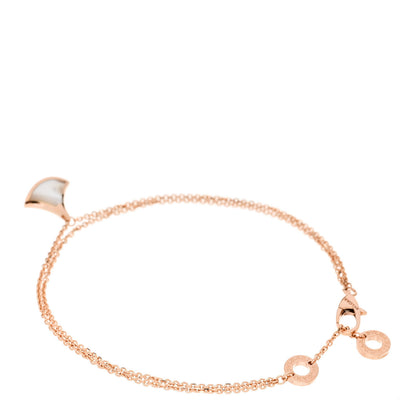Bulgari 18K Rose Gold Mother of Pearl Divas' Dream Bracelet SM 2 of 7