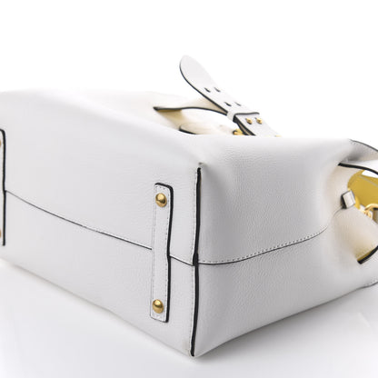 Burberry Soft Grain Calfskin Medium Belt Bag Chalk White 6 of 14