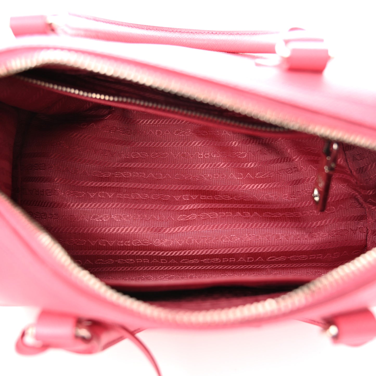 Saffiano Lux Convertible Bowler Peonia