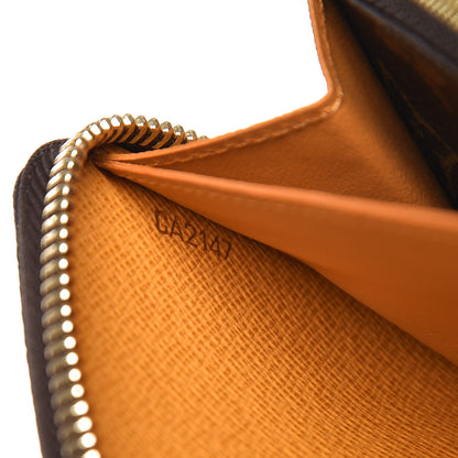 Louis Vuitton Monogram Clemence Wallet Safran 7 of 8