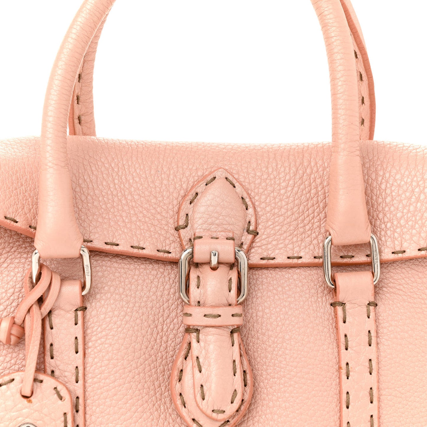 Cuoio Romano Selleria Mini Linda Satchel Cipria