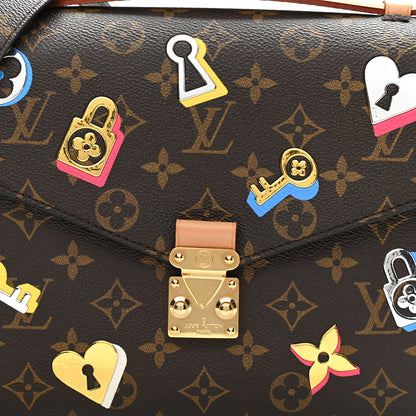 Louis Vuitton Monogram Love Lock Pochette Metis 7 of 7