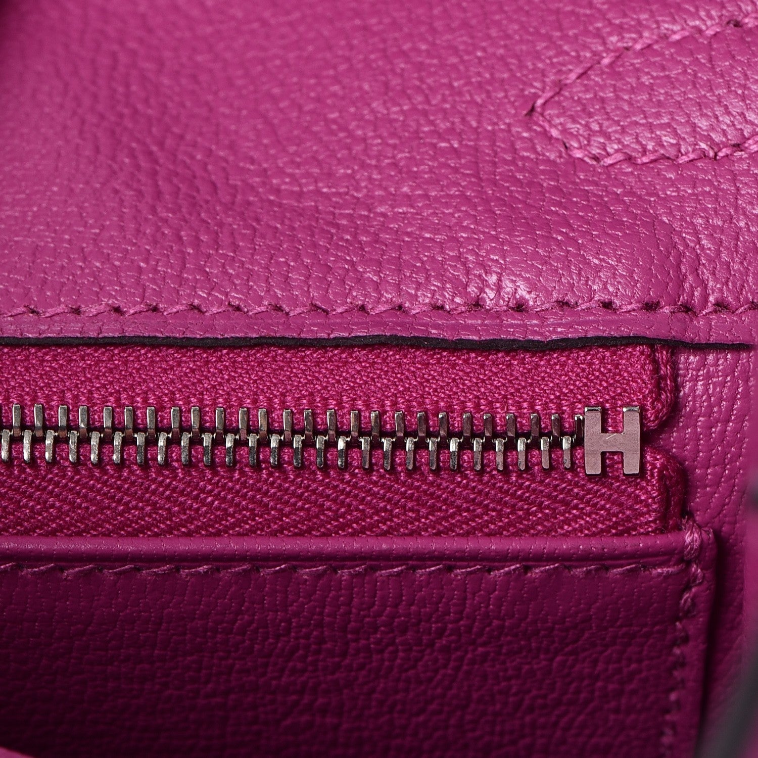 Hermes Togo Birkin 25 Rose Pourpre 17 of 37