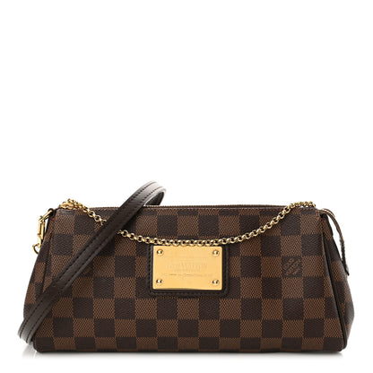 Louis Vuitton Damier Ebene Eva Clutch 1 of 11