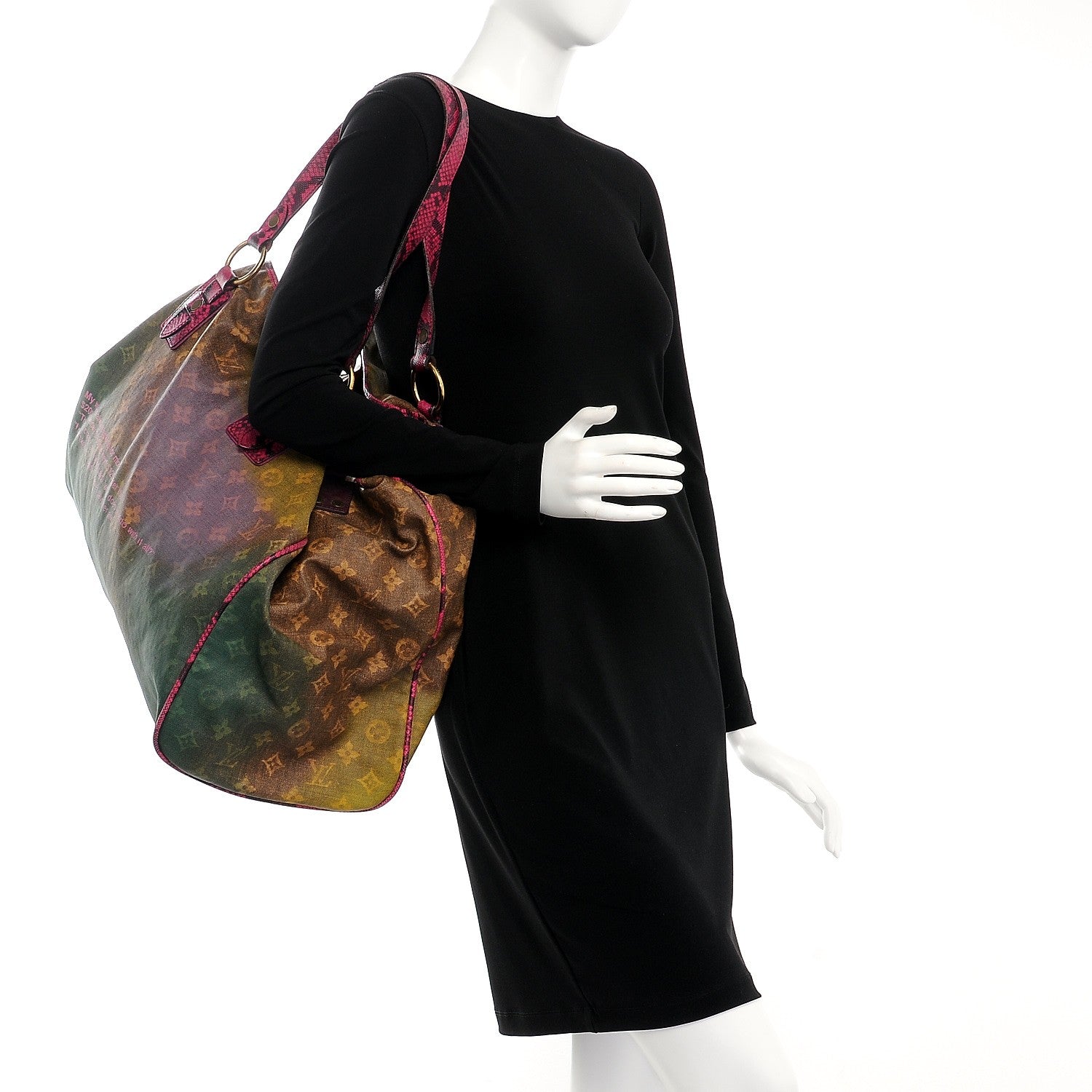 Louis Vuitton Richard Prince Monogram Karung Duderanch Jokes Tote 2 of 9