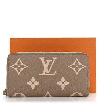 Louis Vuitton Empreinte Monogram Giant Zippy Wallet Tourterelle Creme 10 of 10