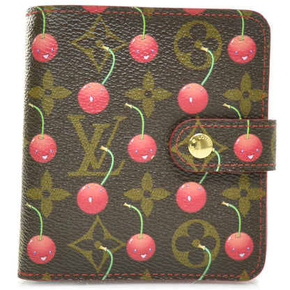 Louis Vuitton Monogram Cerises Compact Zippe Wallet 1 of 7